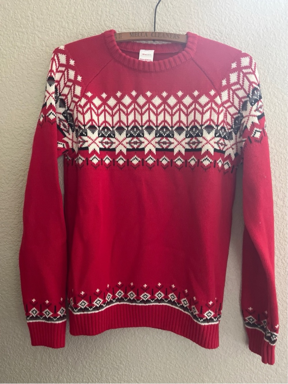 Hanna Andersson Kids Fair Aisle Sweater Unisex Size 12